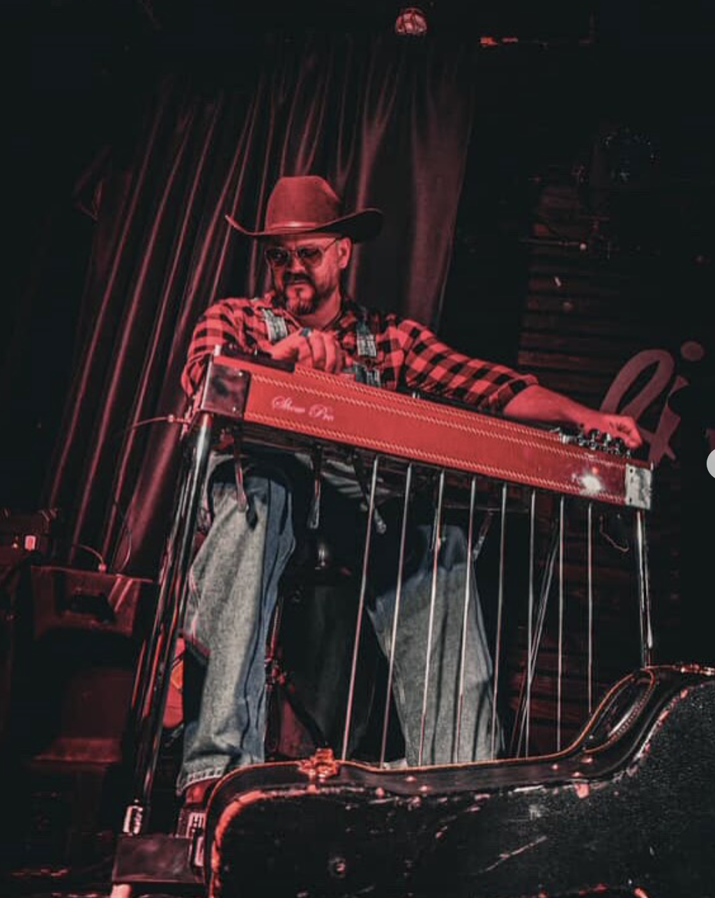 Kevin Neal performing on stage